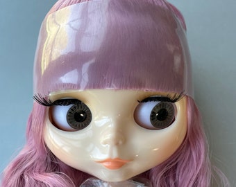 Factory Blythe Doll mauve dark pink hair Jointed Body Hands Parts for customizing