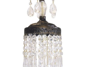 Delilah hanging light Pendant or Sconce custom made for you. Great for bathroom, closet, hallway, kitchens. available in many finishes