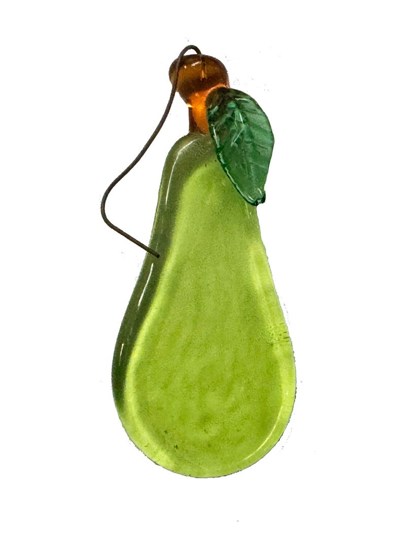 VINTAGE Real Murano Glass Fruit Prisms Ornament From Italy Choice of 5