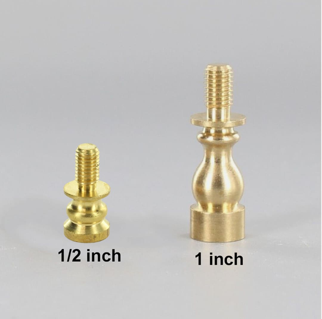 Lamp Shade Risers solid Unfinished Brass Risers Fit on Lampshade Harps