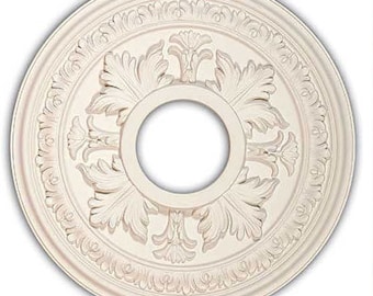 15 3/4" Ceiling Medallion for Chandelier or Fan. Available in many Finishes or Custom Color.