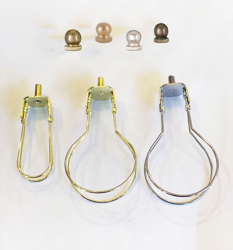 Lamp Shade Adapter clips Onto Bulbs No Harp Needed Choice Etsy