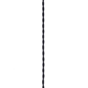 Puede incluir: L&aacute;mpara colgante roja con un cable negro y una toma de lat&oacute;n. La luz tiene una pantalla de metal roja con un interior blanco.