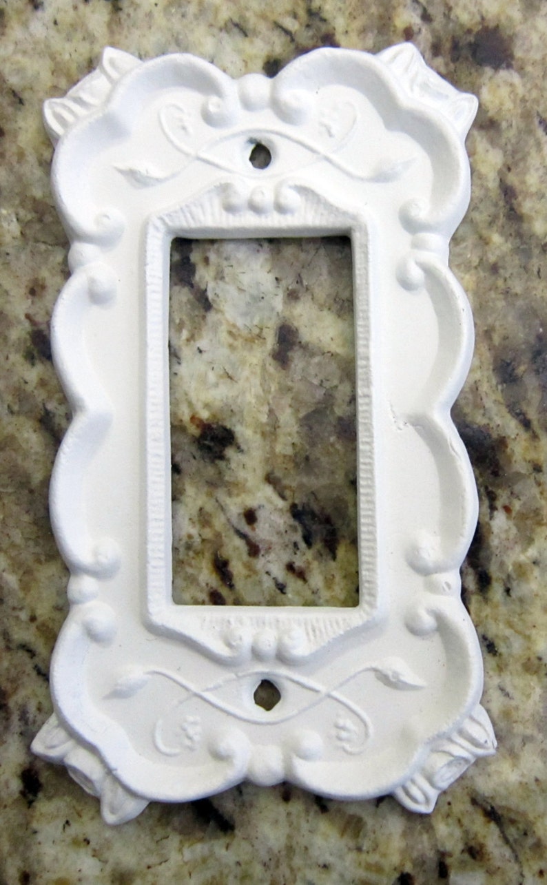 Metal Switch Plates Rocker Plates Shabby Chic Switchplates Etsy