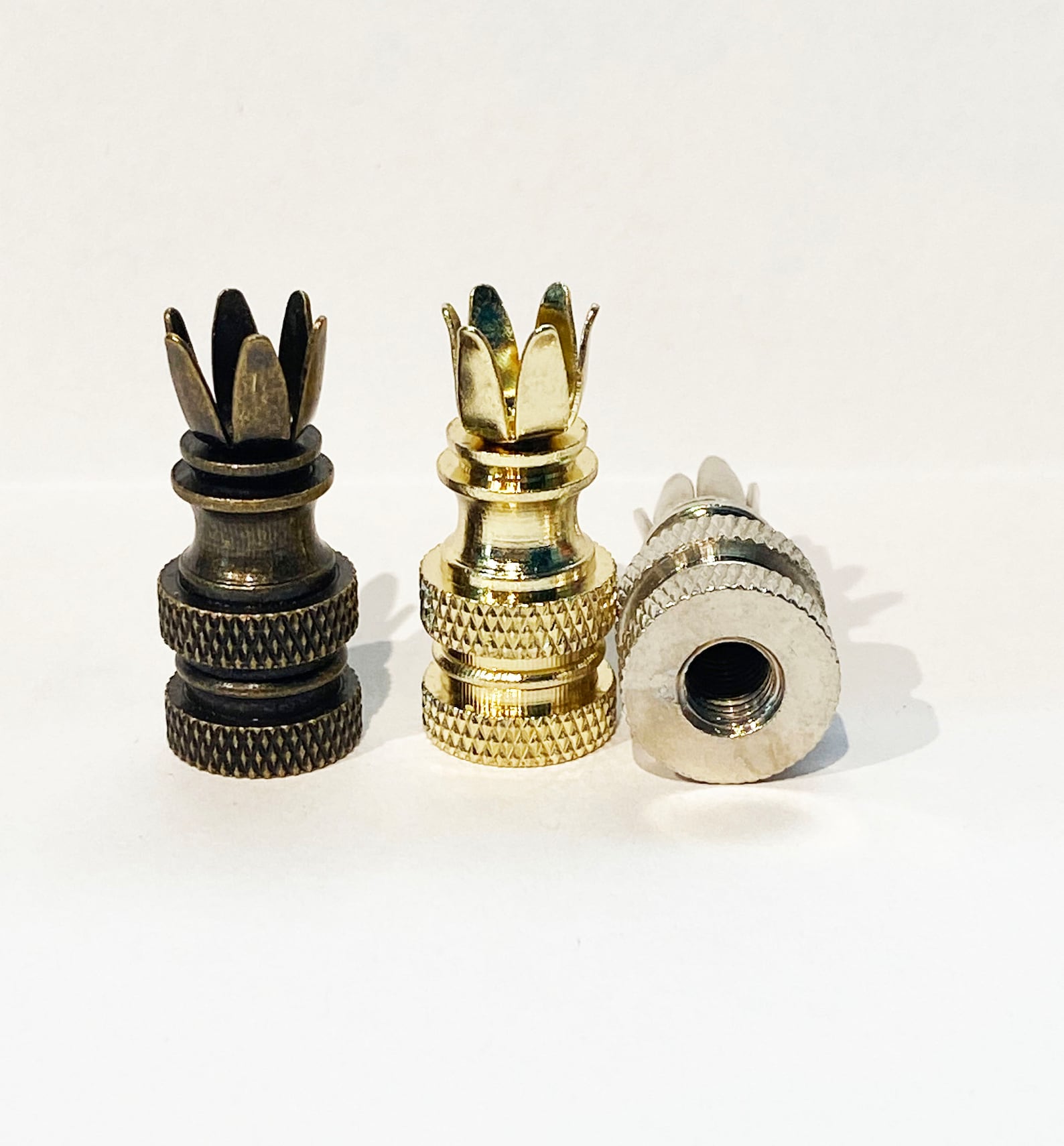 DIY Brass Lamp Finial Base. Create Your Own Unique Lamp Finial Etsy