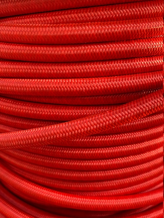 Aazon.co: Vintage 10 feet Braided Cloth Covered Priary Wire 14 GA