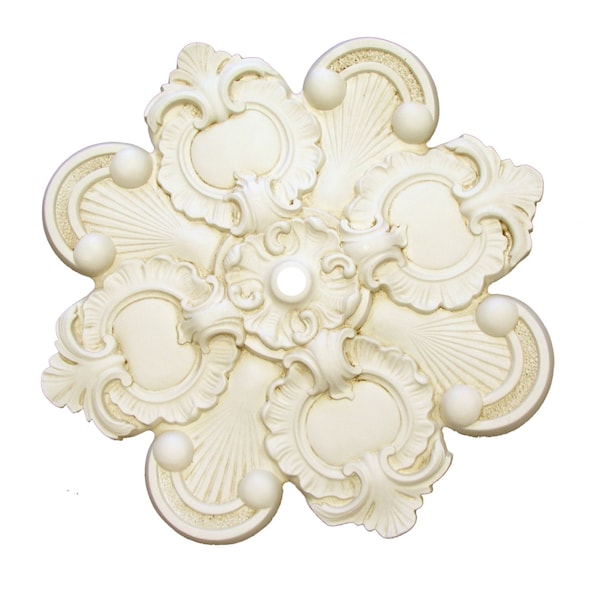 18" Diameter Ceiling Medallion for Chandelier or Fan. Available in many Finishes or Custom Color.