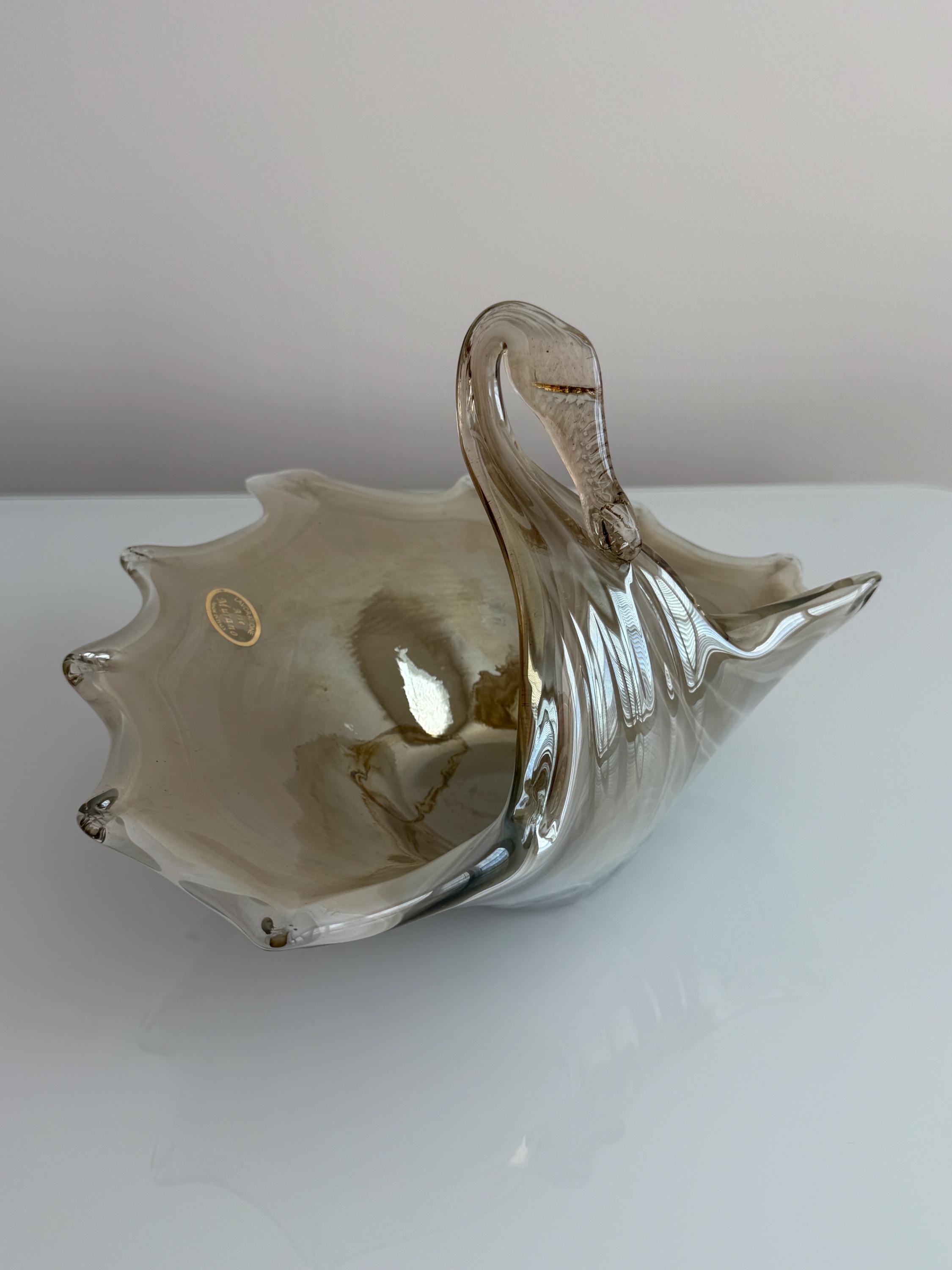 Murano glass swans - Etsy 日本