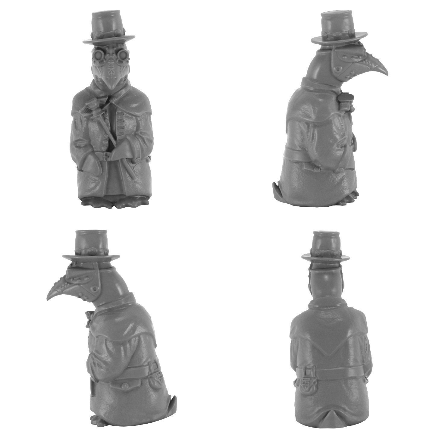 Gray Dr. Plaguin [unpainted] (vinyl toy)