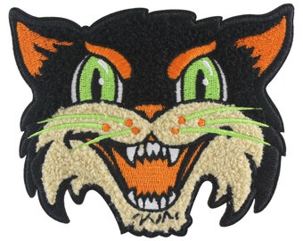 Halloween Cat (chenille patch)