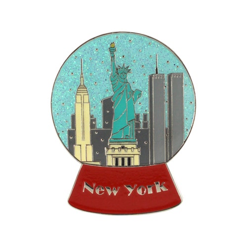 New York Pin Enamel Pin Statue of Liberty NYC Lapel Pin Etsy