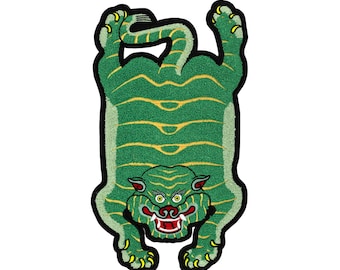 Tibetan Tiger- Cringer version (back patch / toy rug)