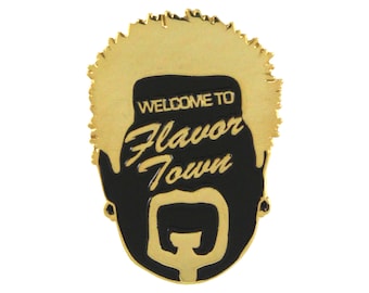 Welcome to Flavortown (enamel pin)