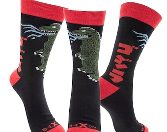 Electric Godzilla (socks)