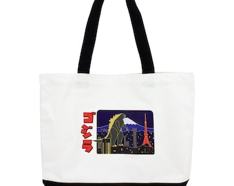 Godzilla Rampage (tote bag)