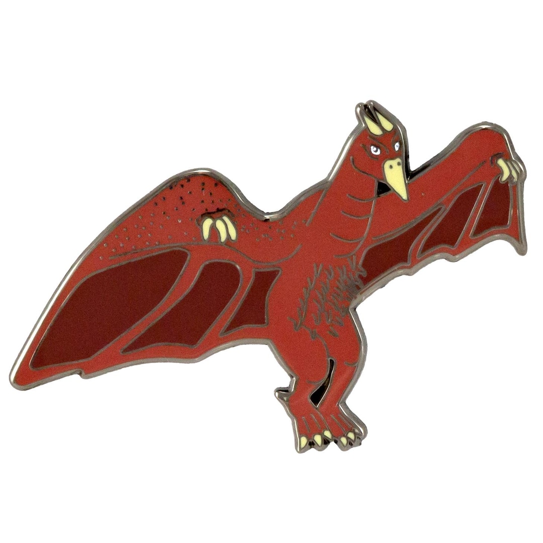 Rodan (enamel Pin) - Etsy Israel