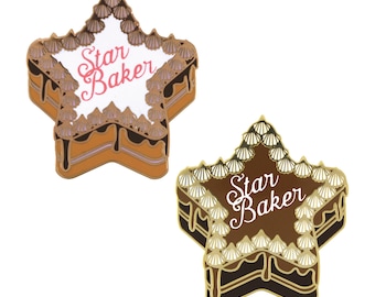 Star Baker (enamel pin)