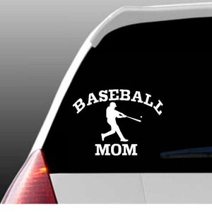 Baseball Mom, Dad or Grandparent Car Window Decal