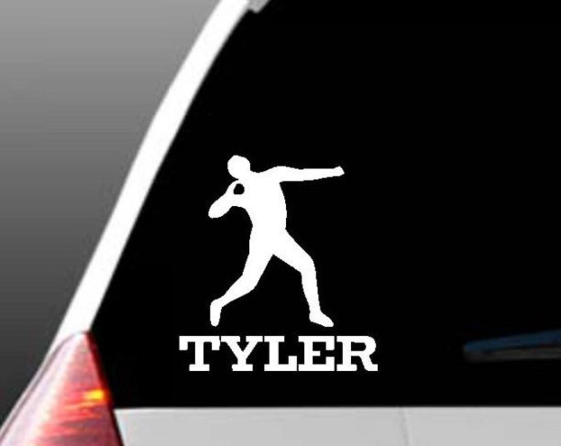 Personalized Multievent Track and Field Car Window Decal Etsy