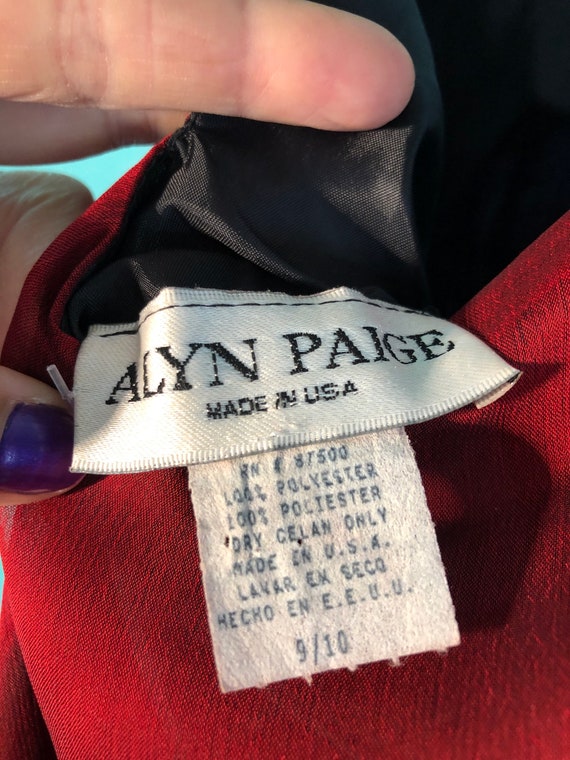 Size 9/10 little red dress by Alyn Paige - image 3