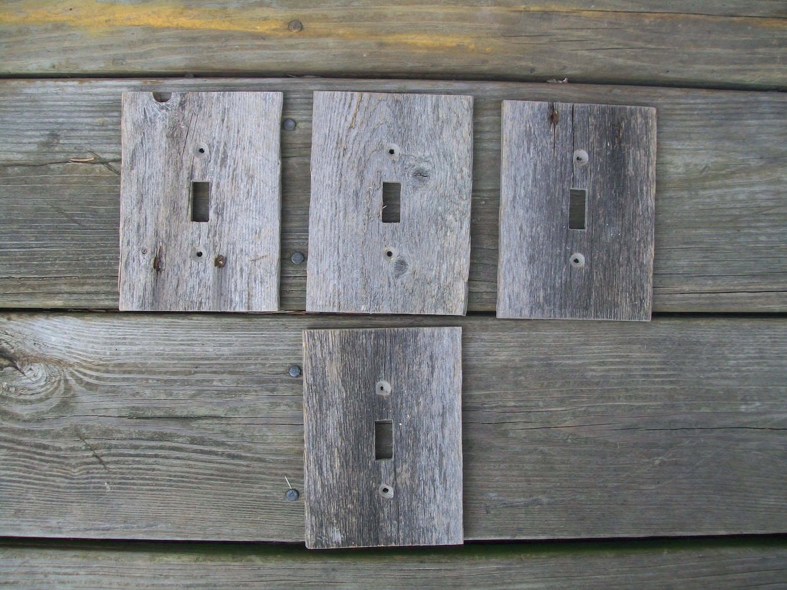 Weathered Wood Switch Plate Switch Plate Barn Wood Drift Etsy