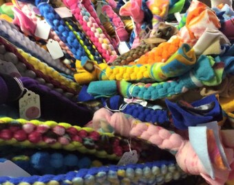 Tug Style Fleece Dog Toys