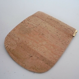 Cartera de corcho para hombre Monedero de hombre Genuino Portugués Cork Vegan Wallet Papá Regalo de Navidad Novio