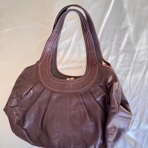 ショルダーバッグ Coach Ergo Hobo Shoulder Bag Pleated Coach Pleated Ergo Bag - Etsy