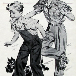 1940s boy clothes store