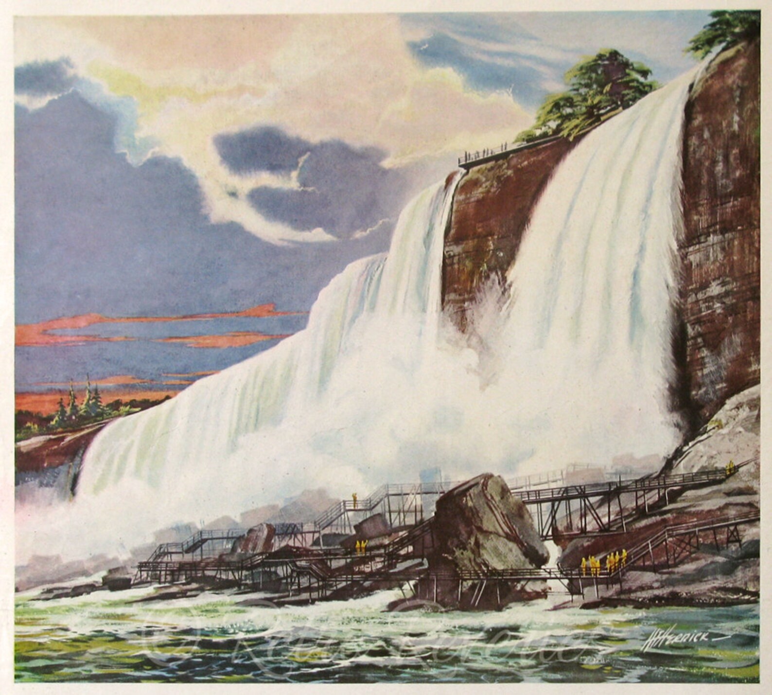 1957 Fairbanks Morse Water Pumps Ad 1950s Niagara Falls Art Etsy