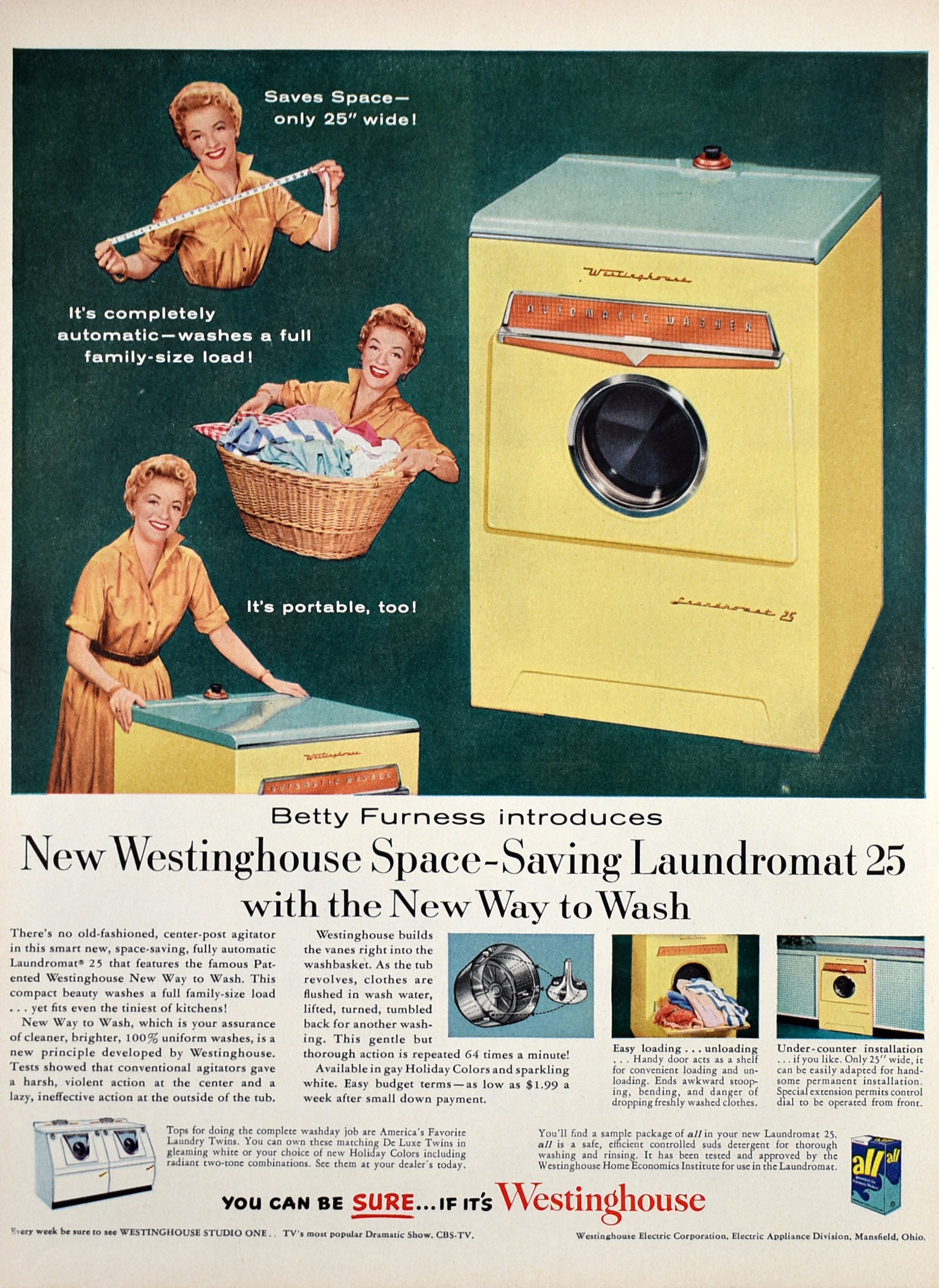 Westinghouse washing machine discount