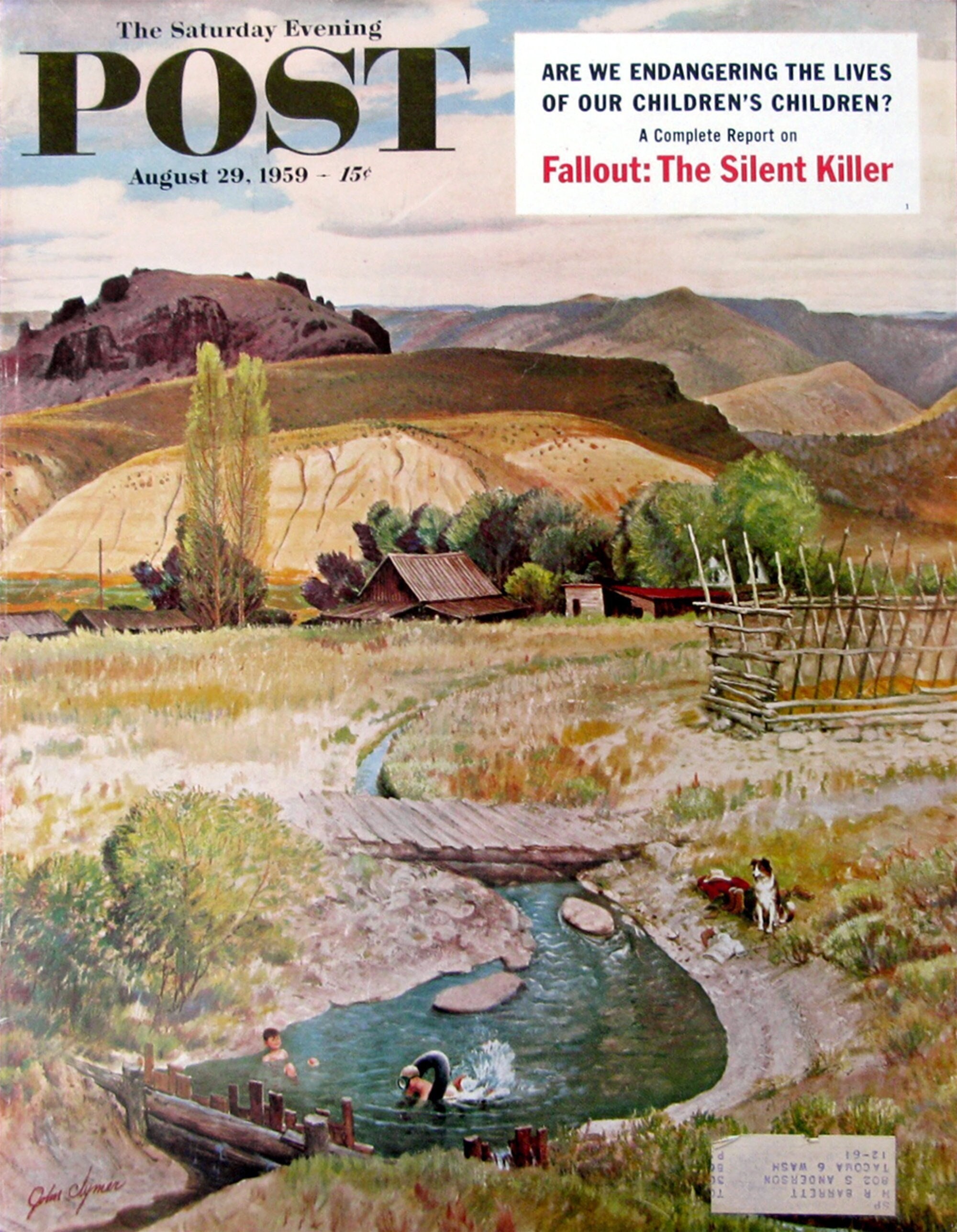 1959 Magazine Cover 