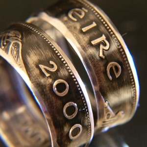 IRISH Pence Coin Ring