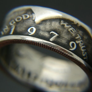 Kennedy Half Dollar Coin Rings 1971-Present