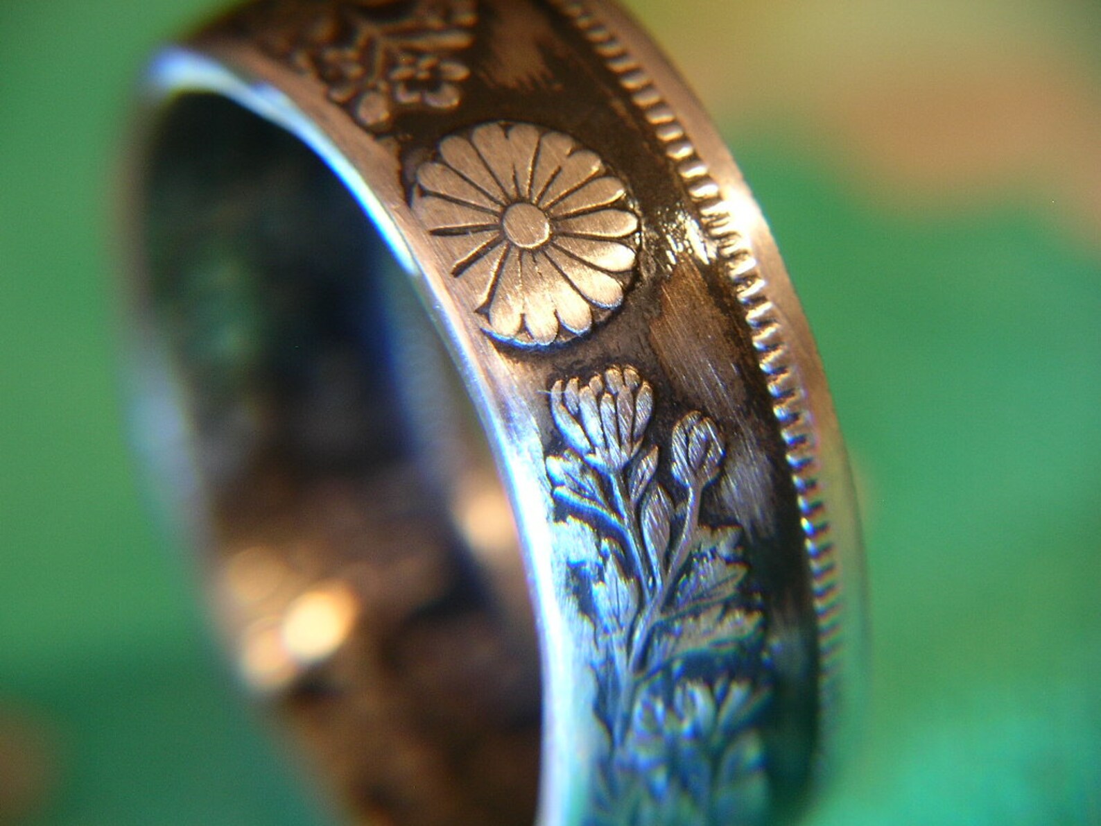 Japanese Sen Coin Ring - Etsy