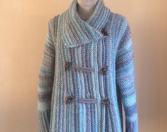 Tunisian Crochet Pattern - "A Bit on the Side" Jacket