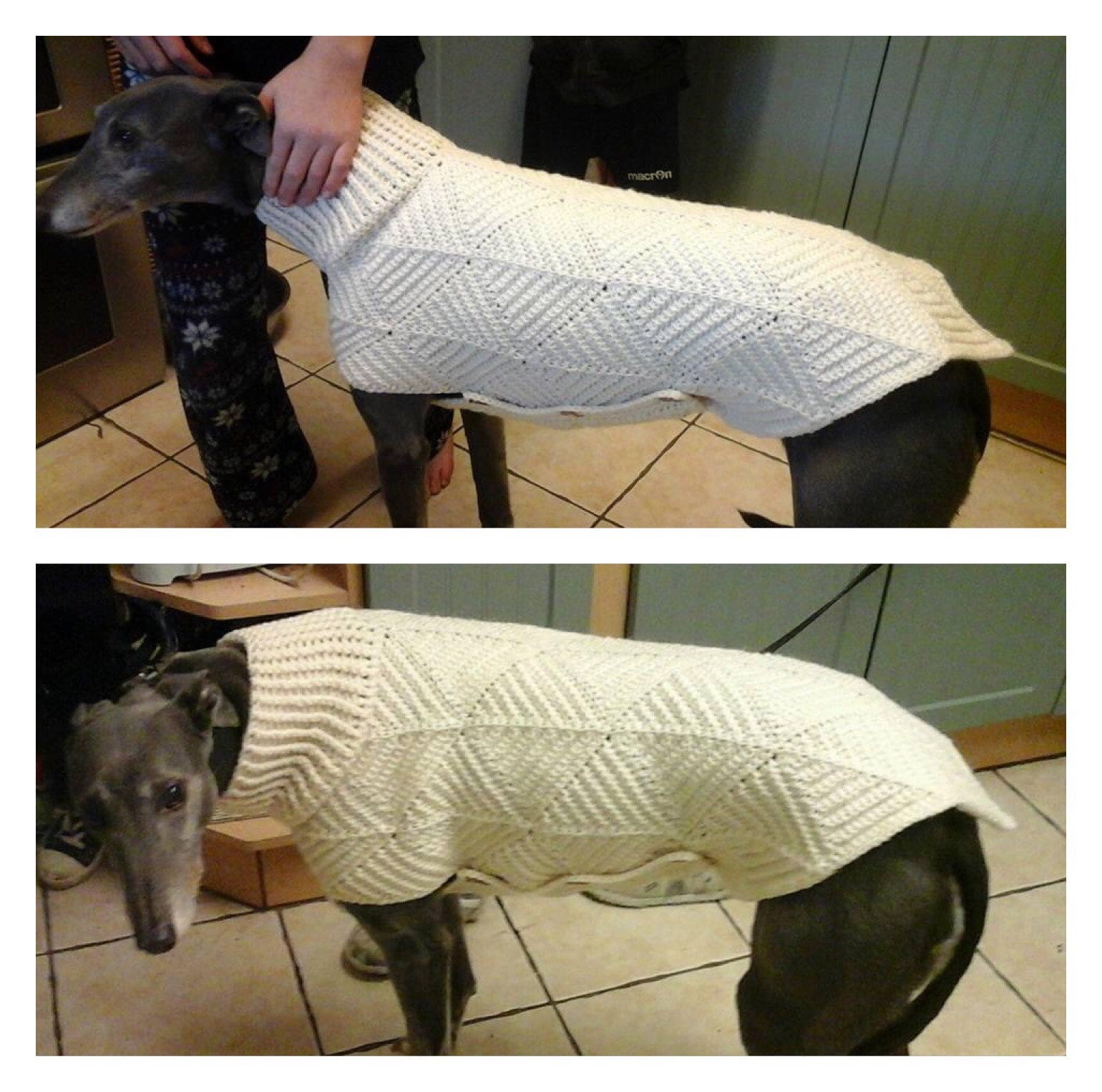 Tunisian Crochet Dog Sweater Pattern Jovi's Jumper Etsy UK