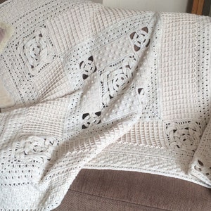 Celtic Castle Blanket crochet pattern