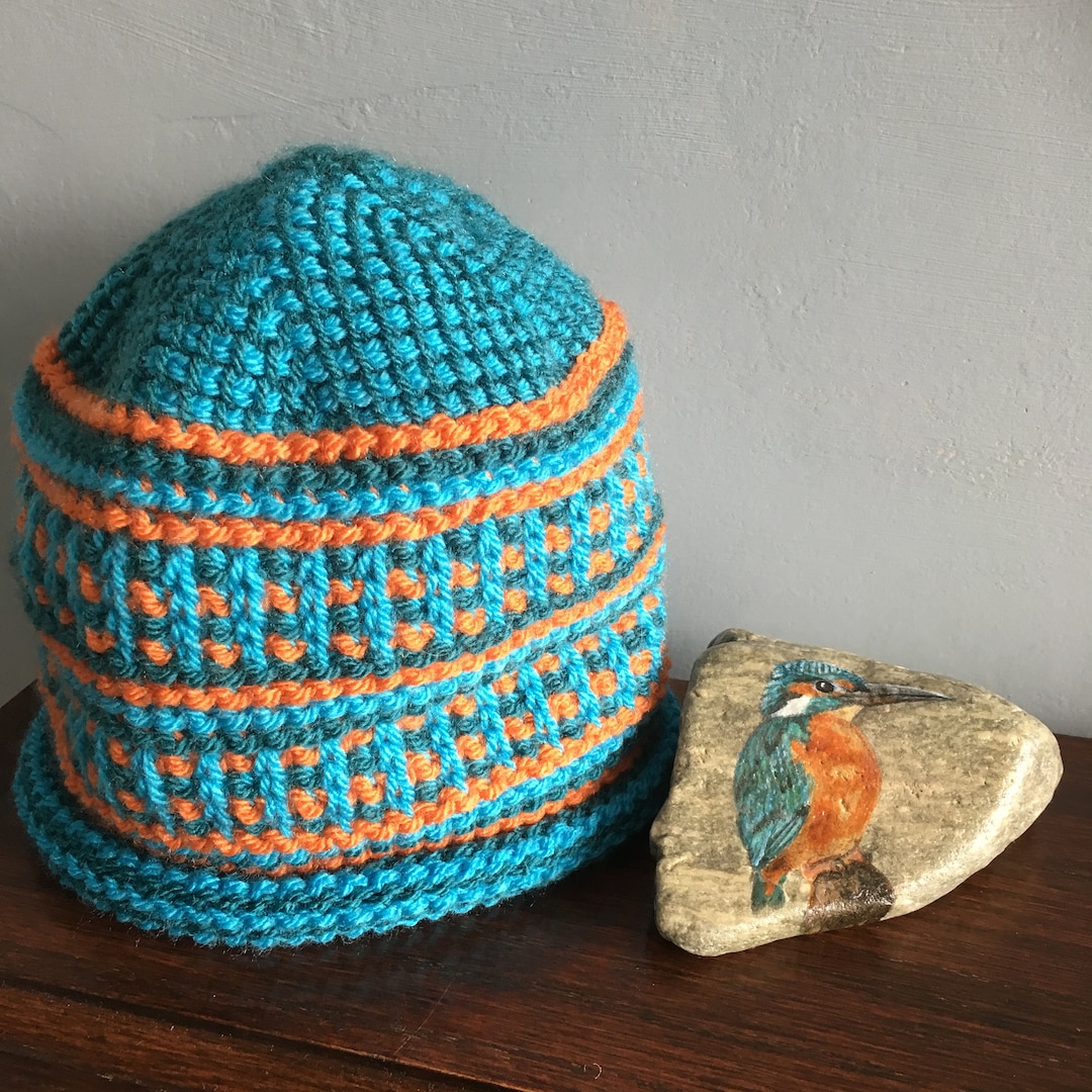 Tunisian Crochet Beanie Pattern (Download Now) Etsy