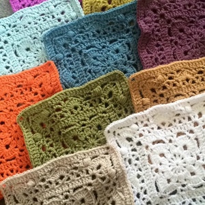 Crochet Pattern Elements Crocheted Square image 4