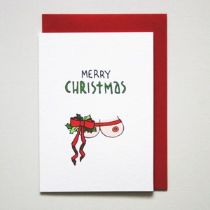 Lustige Weihnachtskarte Fur Freund Sexy Frohe Weihnachten Etsy Deutschland