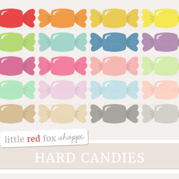 Hard Candy Clipart, Halloween Clip Art, Candy Clipart, Easter Clipart, Candies Clipart, Cute Digital Graphic Design Small Commercial Use