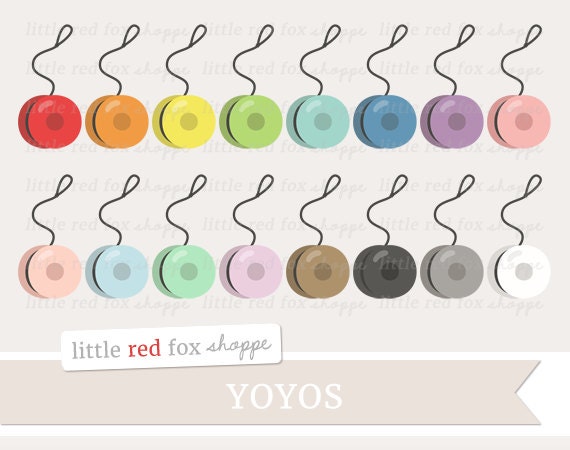 Yoyo Clipart Toy Clip Art Vintage Toy Retro Game Kids Yo Yo Etsy