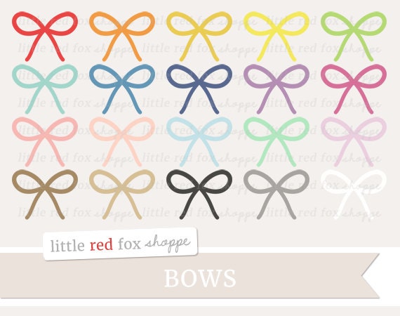 Rainbow Clothes Clip Art Bundle by LittleRed