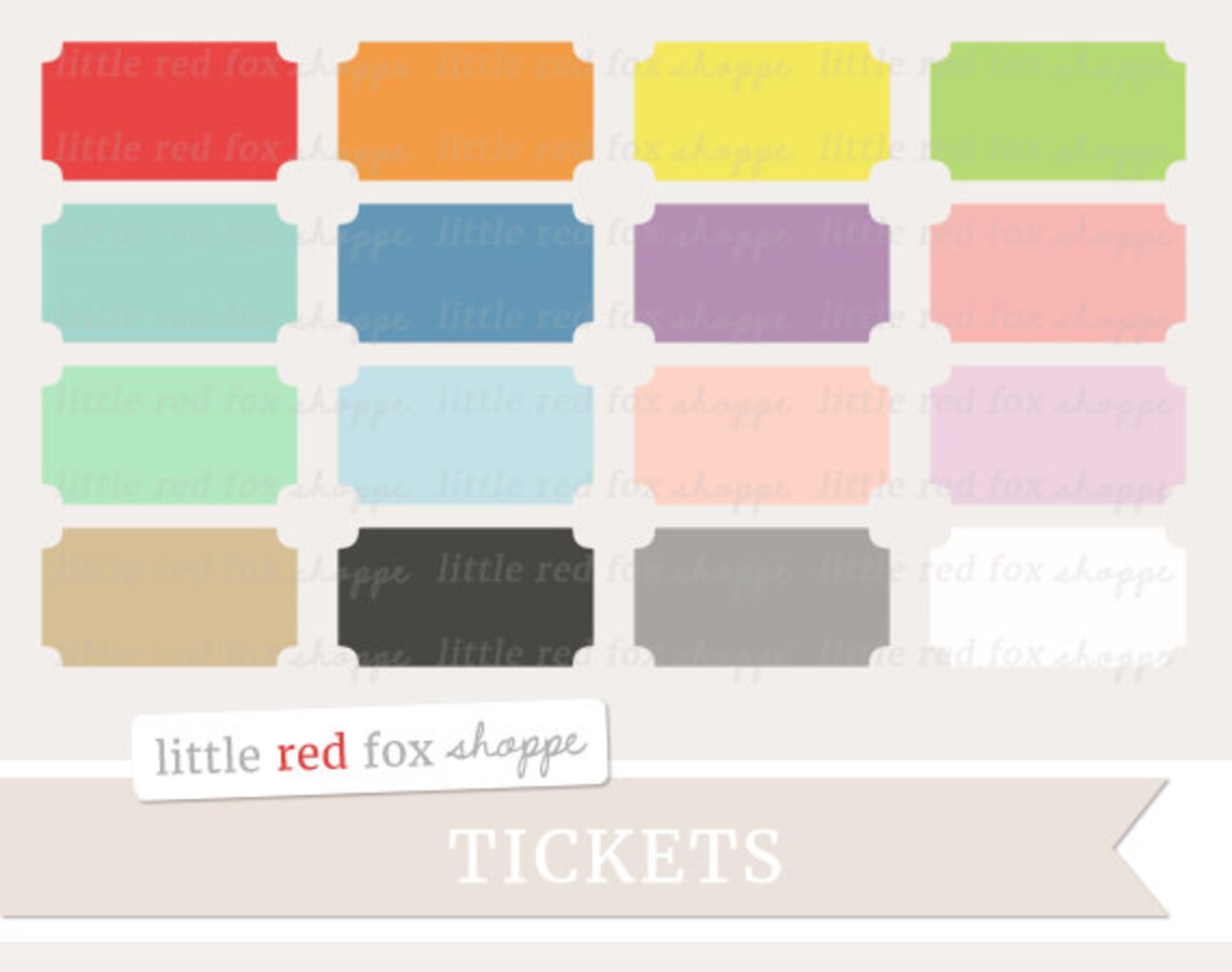 Ticket Clipart Movie Theater Clip Art Film Theater Movie | Etsy