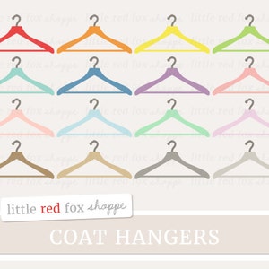 Coat Hanger Clipart, Laundry Clip Art Clothes Clothing Shirt Onesie Closet  Storage T-shirt Cute Digital Graphic Design Small Commercial Use 