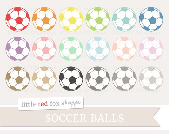 Soccer Ball Clipart Sports Clip Art Sport Equipment Health Etsy