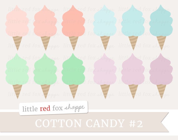 Cotton Candy Clipart, Pastel Dessert Clip Art Dolce Carnevale