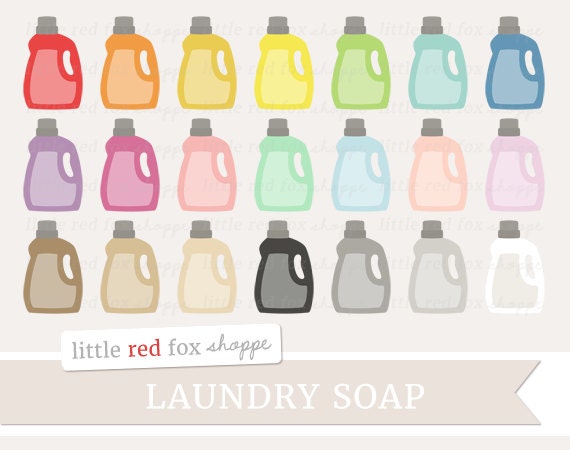 Wasche Seife Clipart Seife Flasche Clipart Etsy