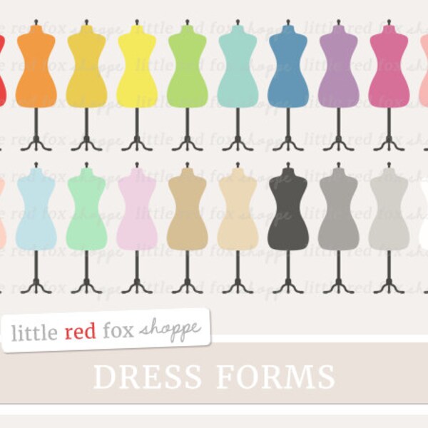Dress Form Clipart Etsy